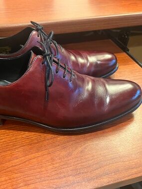 Paul Evans oxblood wholecut Oxford size 8 1/2 (9 1/2 US)